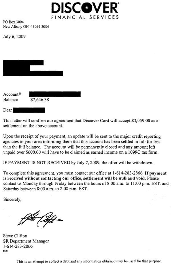 Demand for Settlement Letter Template