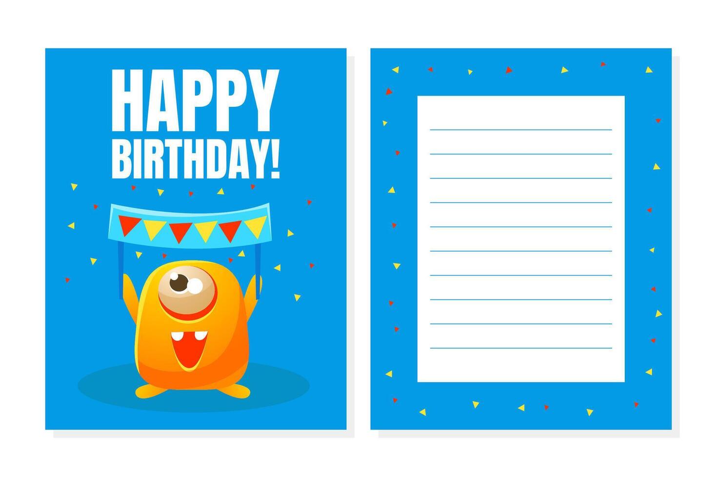 Funny Happy Birthday Cards Template