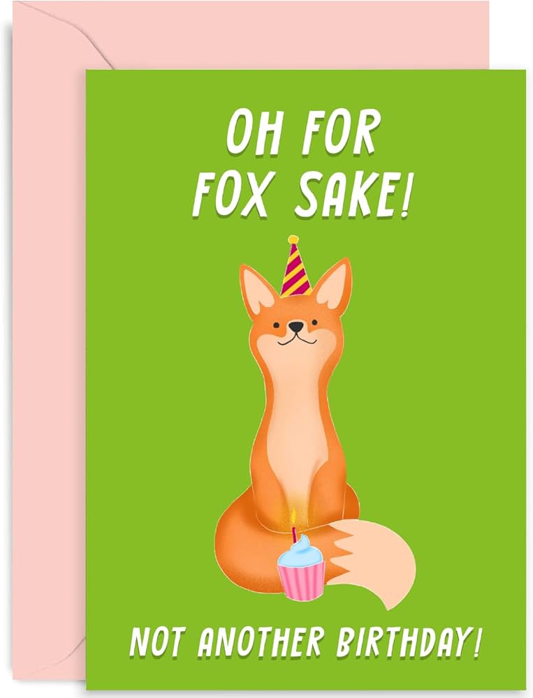 Funny Happy Birthday Cards Template