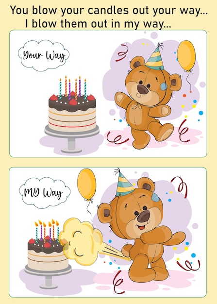 Funny Happy Birthday Cards Template