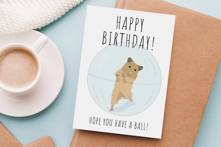 Funny Happy Birthday Cards Template