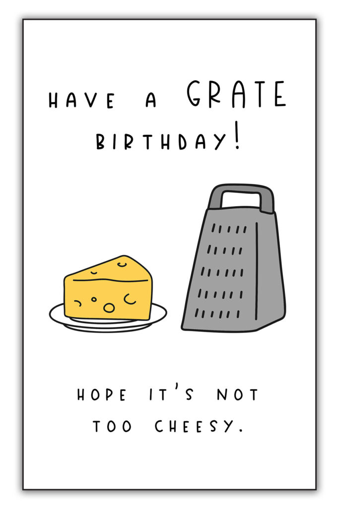 Funny Happy Birthday Cards Template