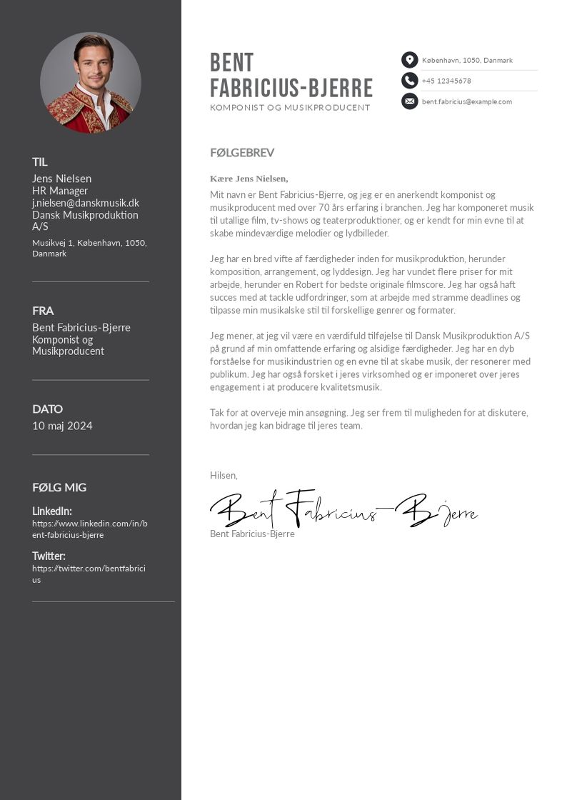 Generic Cover Letter Template