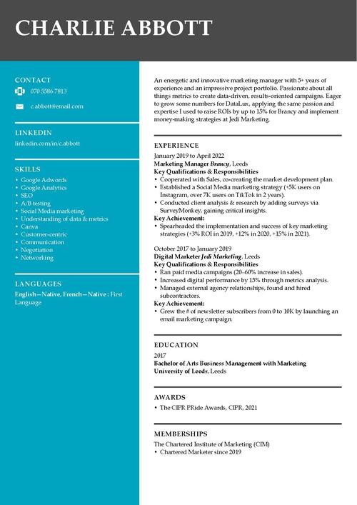 Project Management Recommendation Letter Template