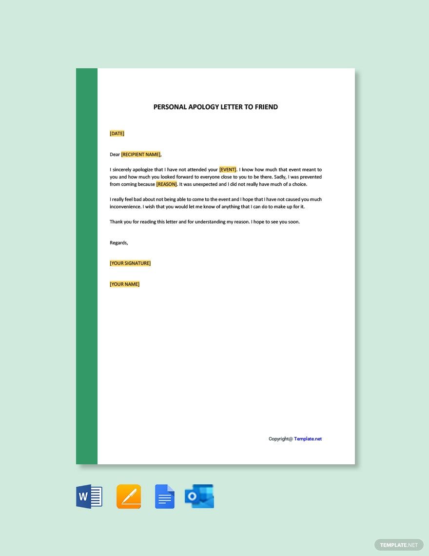 Recommendation Letter Template for Tenant From Friend
