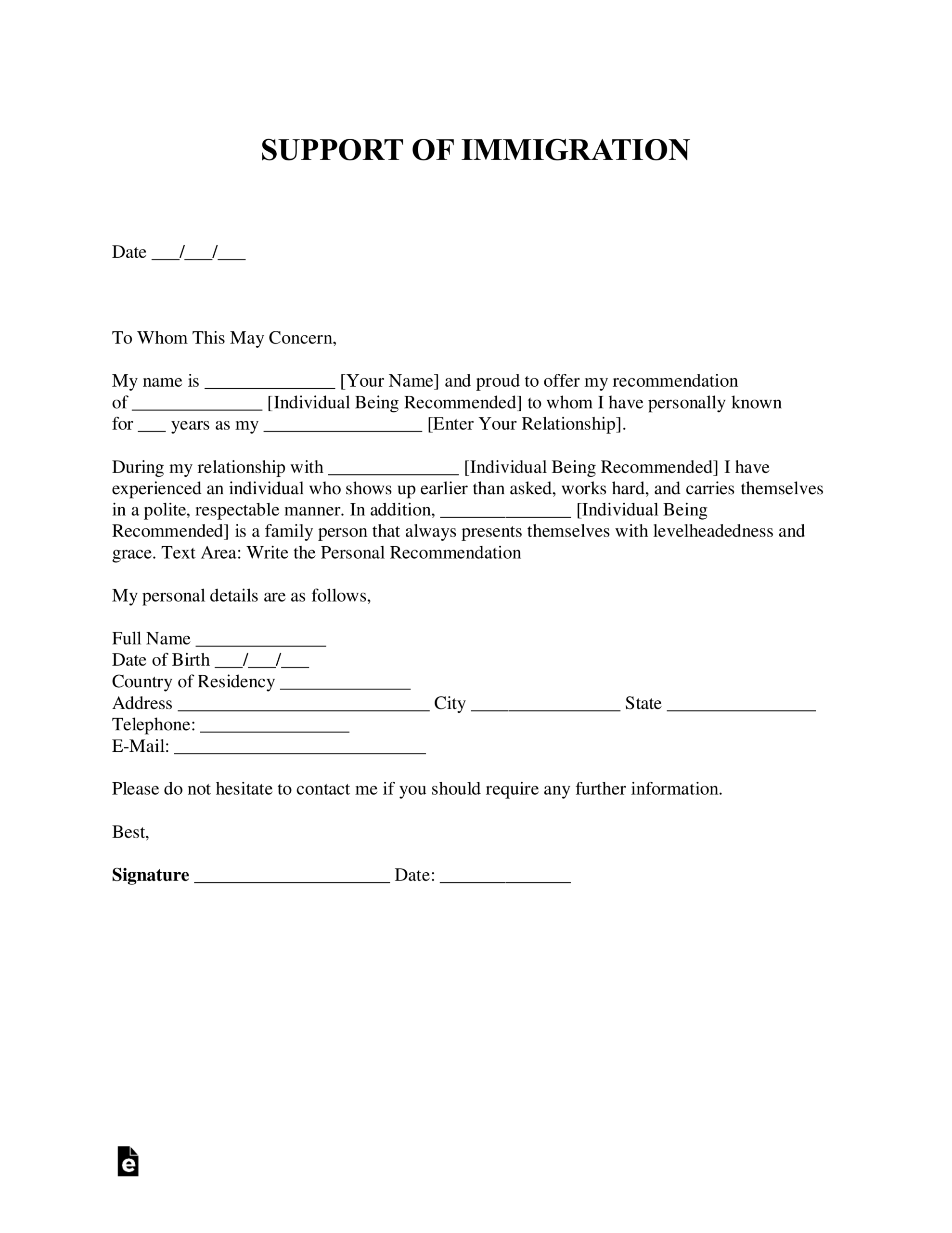 Recommendation Letter for Salary Increase Template