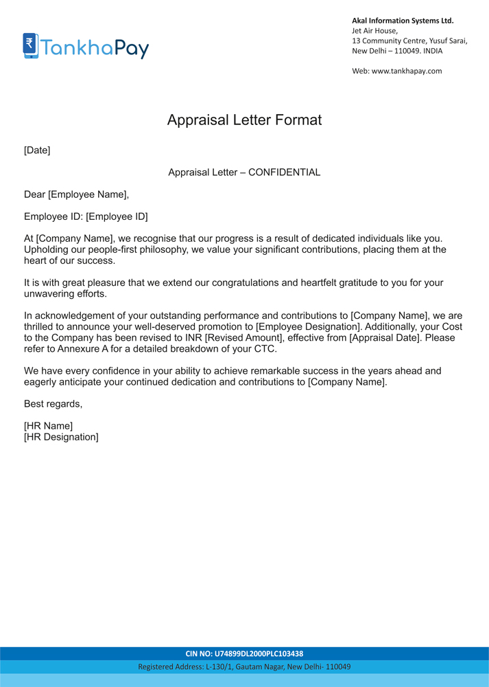 Recommendation Letter for Salary Increase Template