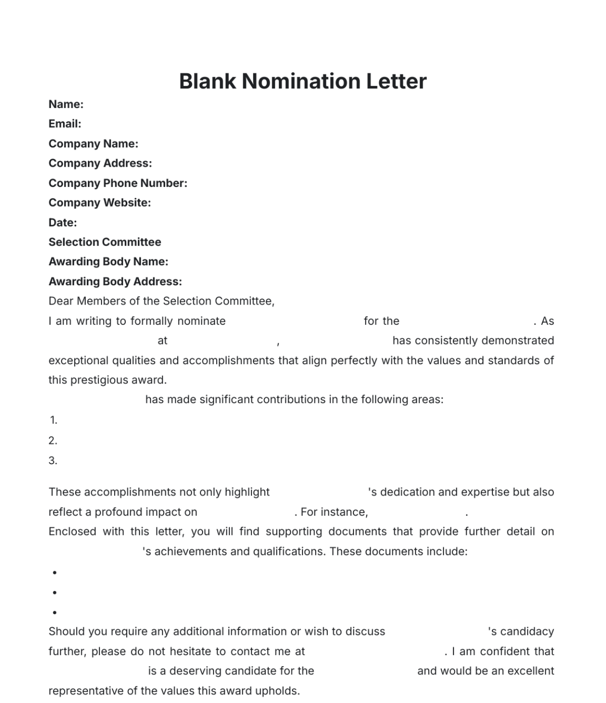 Unemployment Appeal Letter Template